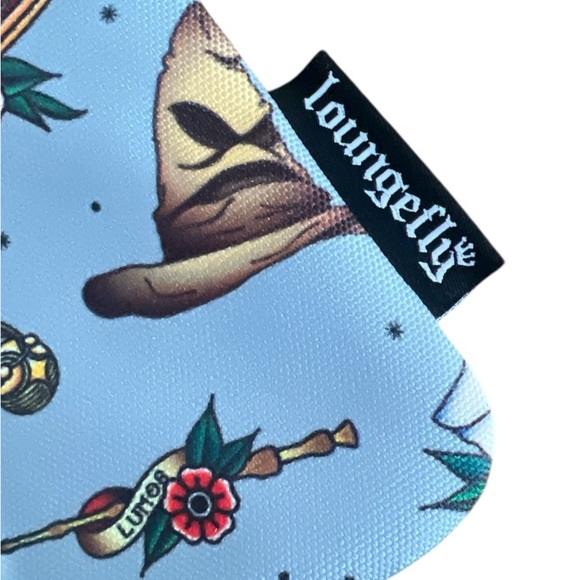 LOUNGEFLY -Harry Potter Themed Pouch - Light Blue - Picture 2 of 6